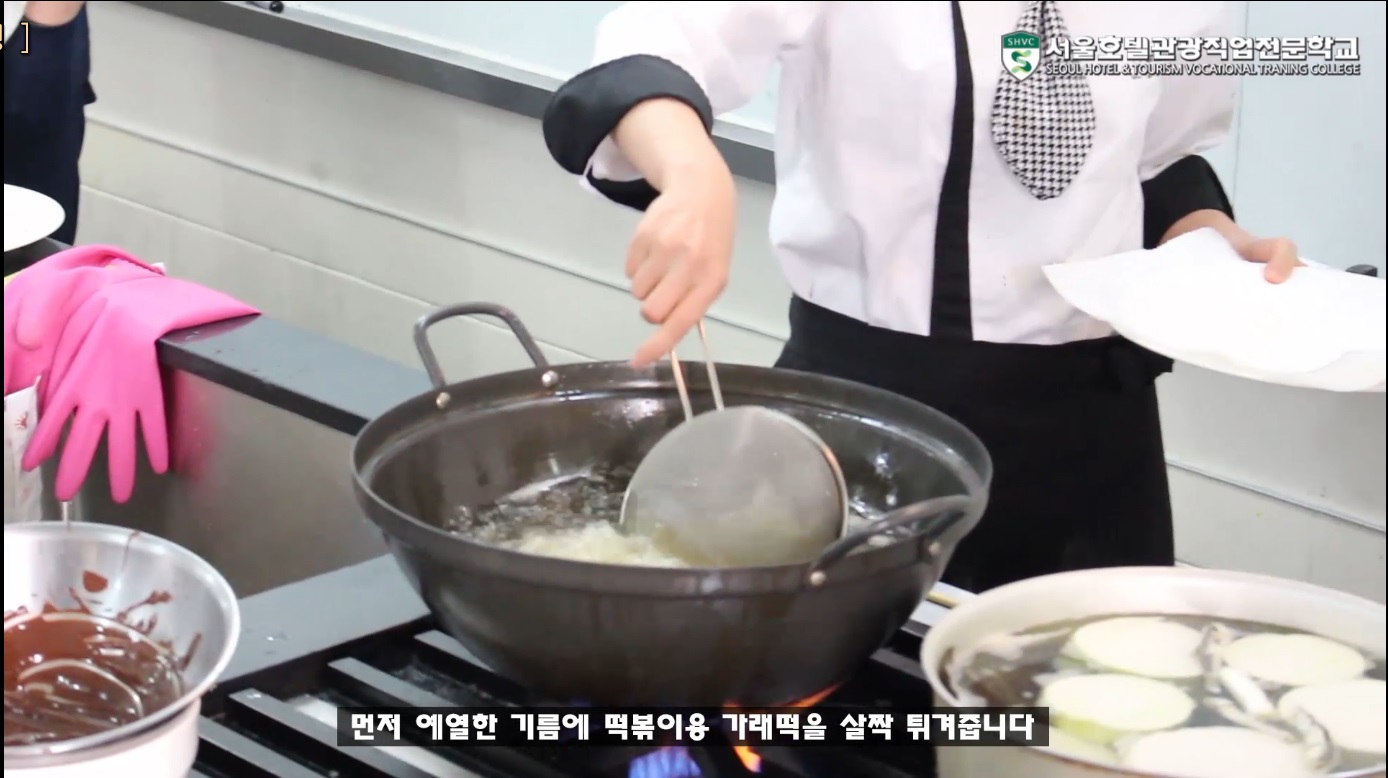 나정숙 교수님의 가래떡 빼빼로!